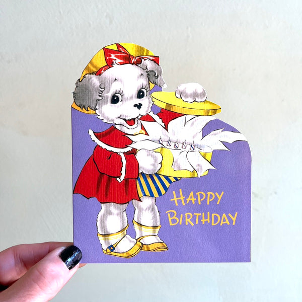 Puppy Party Birthday Card