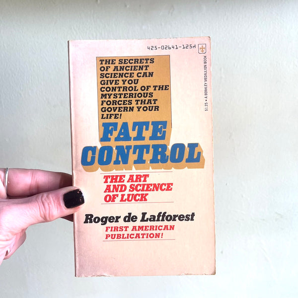 Fate Control: The Art of Science & Luck - Vintage 1974