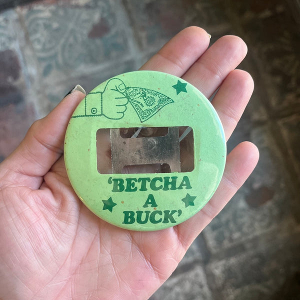 Vintage Name Tag Buttons