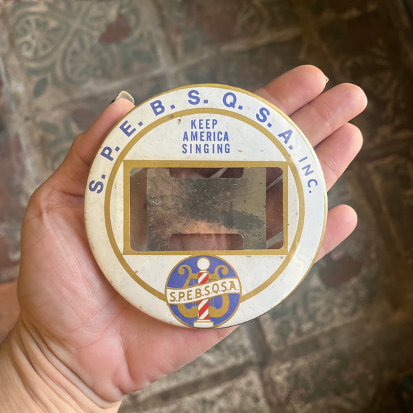 Vintage Name Tag Buttons