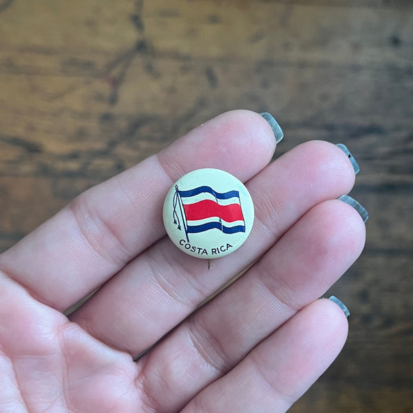 Vintage 1930's World Flag Buttons