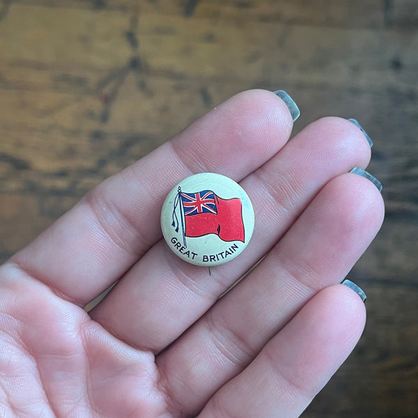 Vintage 1930's World Flag Buttons