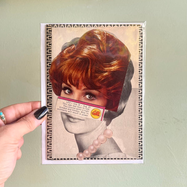 LEO - One of a Kind Zodiac Card