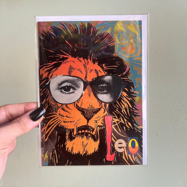LEO - One of a Kind Zodiac Card
