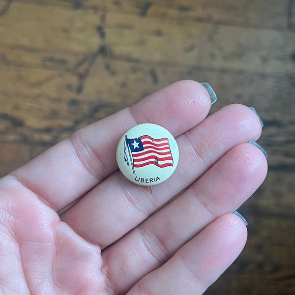 Vintage 1930's World Flag Buttons