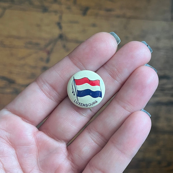 Vintage 1930's World Flag Buttons