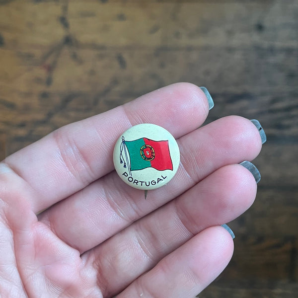 Vintage 1930's World Flag Buttons