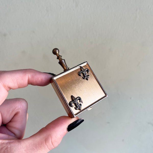 Fleur De Lis - Vintage Pocket Ashtray