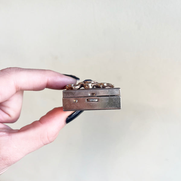 Floral Crest - Vintage Pocket Ashtray