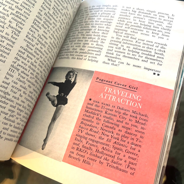 Pageant Magazine - Vintage January 1955