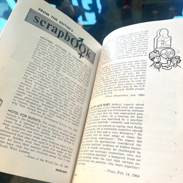 Sexology: America's First Sex Ed Magazine - Vintage July 1964