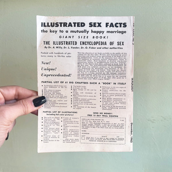 Sexology: America's First Sex Ed Magazine - Vintage December 1965