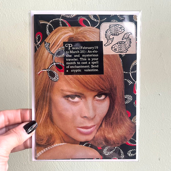 PISCES - One of a Kind Zodiac Card