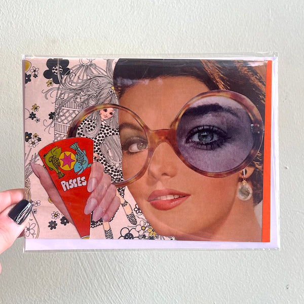 PISCES - One of a Kind Zodiac Card