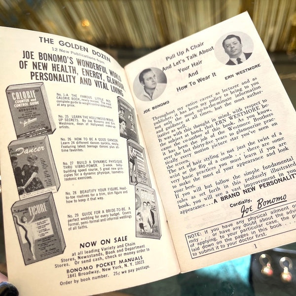 Your Hair - Vintage 1960 Advice Book