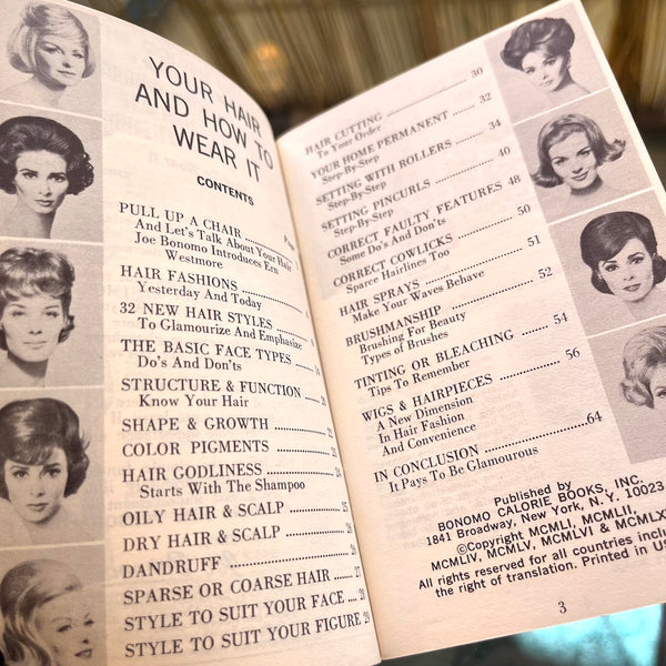 Your Hair - Vintage 1960 Advice Book