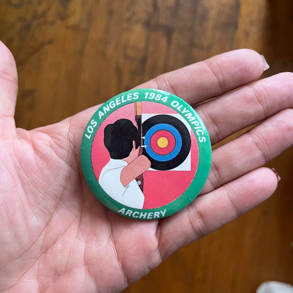 Vintage 1984 LA Olympics Buttons