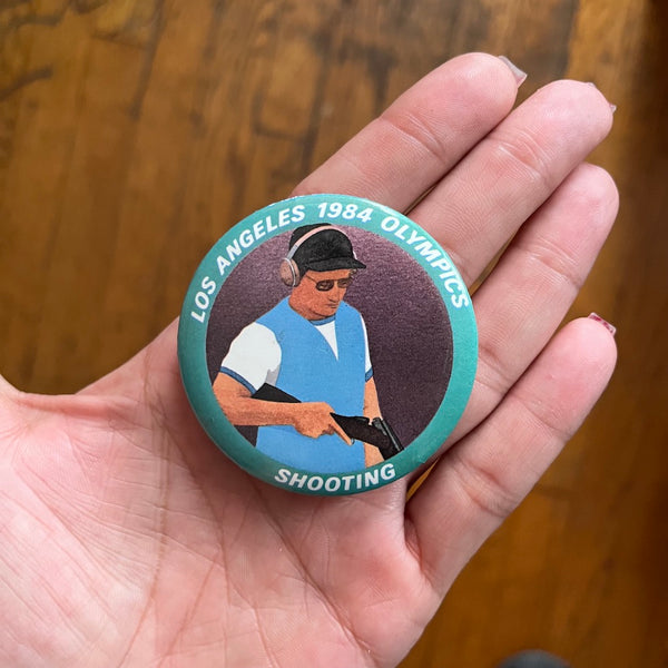 Vintage 1984 LA Olympics Buttons