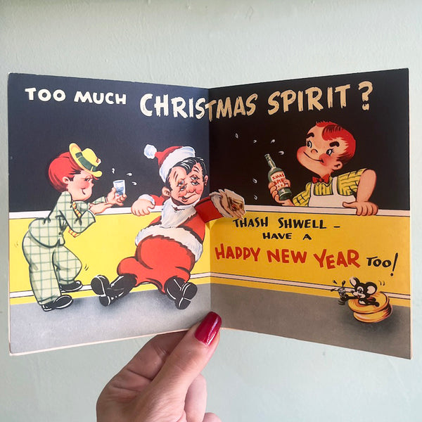Wushamatta Pal? - Vintage Christmas Card