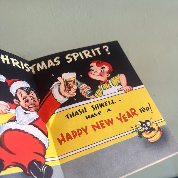 Wushamatta Pal? - Vintage Christmas Card