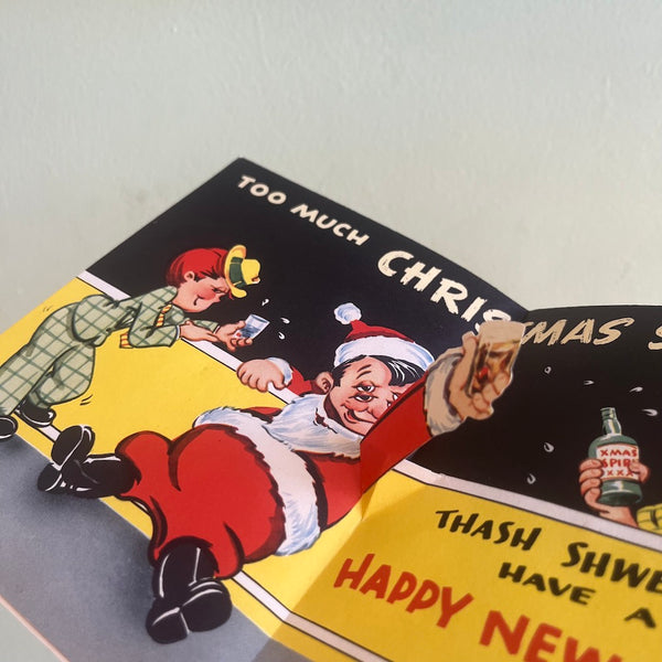 Wushamatta Pal? - Vintage Christmas Card