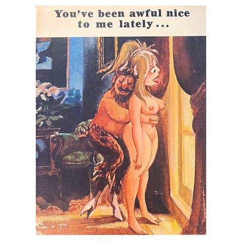 Vintage Playboy Card
