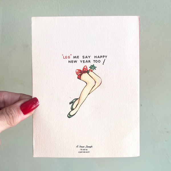 Merry Sweetie - Vintage Christmas Card