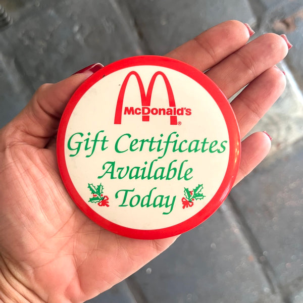 Vintage Food & Restaurant Buttons