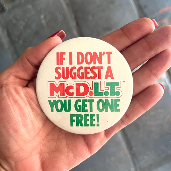 Vintage Food & Restaurant Buttons