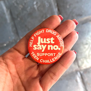 Vintage Ad & Slogan Buttons