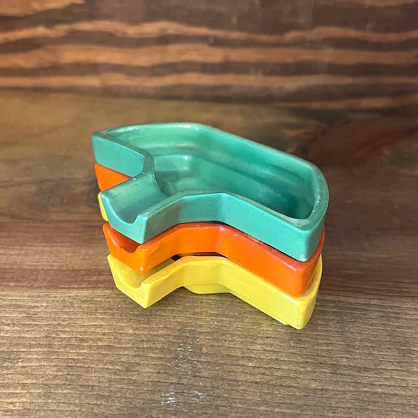 Vintage 1930's Stacking Ashtray Set