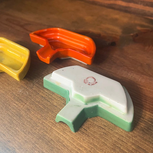 Vintage 1930's Stacking Ashtray Set