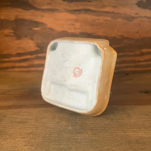 Porcelain Couple Mini Ashtray - Vintage 1930's