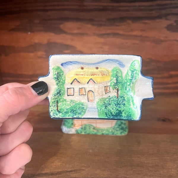 Vintage 1940's Stacking Ashtray & Storage Set