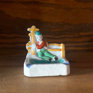 Tiny Drunk Ashtray - Vintage 1940's