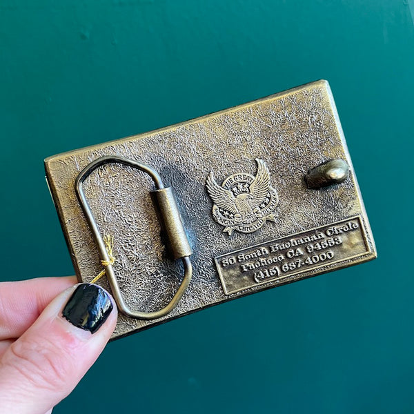 Vintage 1980's Diablo Belt Buckle