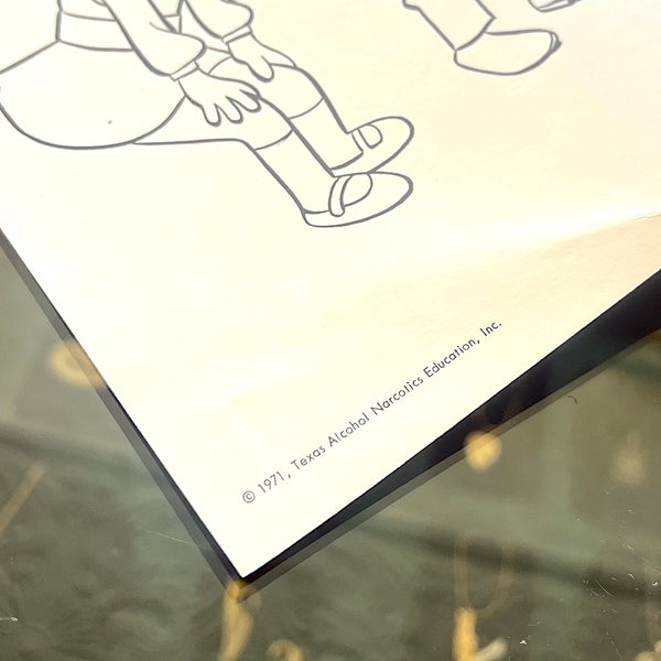 The Story of a Cigarette - Vintage 1971 Coloring Book