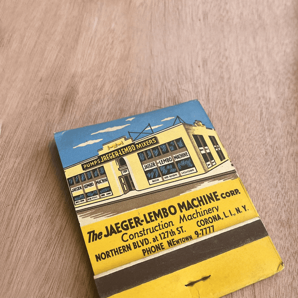 Vintage 1940's Giant Matches