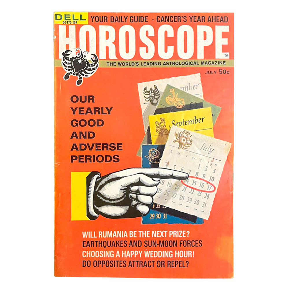 Horoscope Magazine - Vintage July 1971