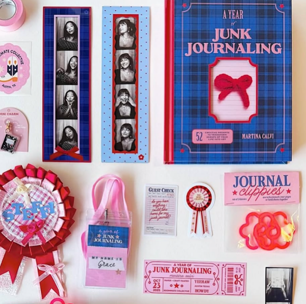 A Year of Junk Journaling: Prompts, Ideas and Inspiration to Collect Memories