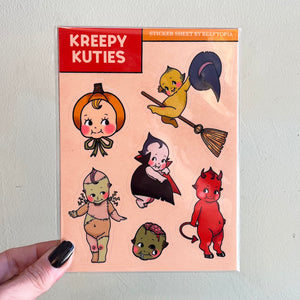 Kreepy Kewpie Sticker Sheet