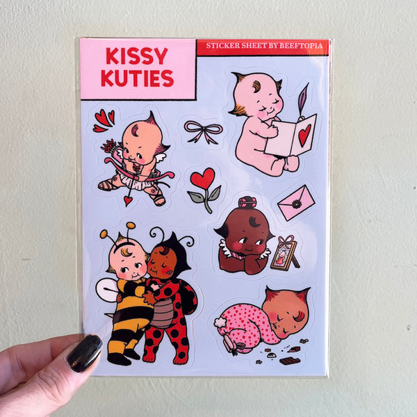 Kissy Kewpie Sticker Sheet