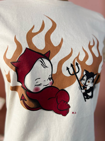 Kewpie Devil Fitted Tee