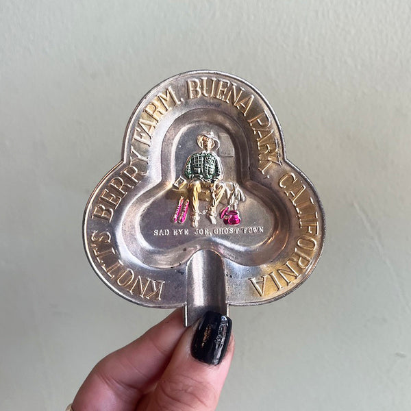 Vintage 1940's Knott's Berry Farm Ghost Town Ashtrays