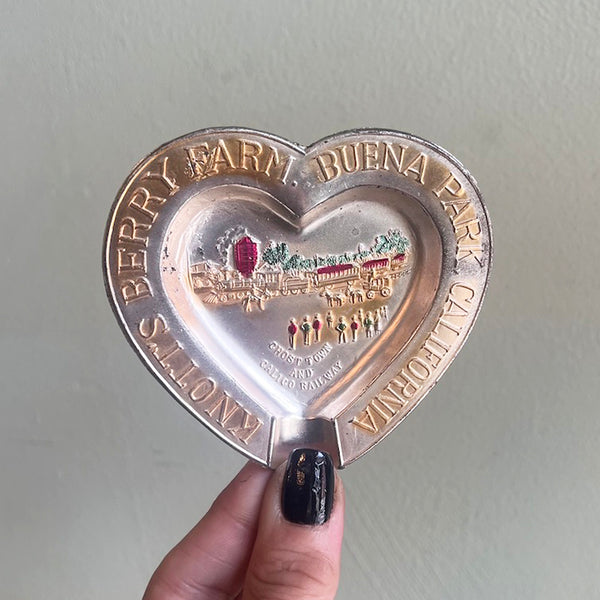 Vintage 1940's Knott's Berry Farm Ghost Town Ashtrays