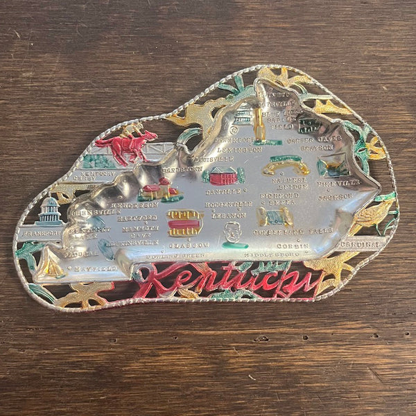 Vintage Souvenir State Ashtrays