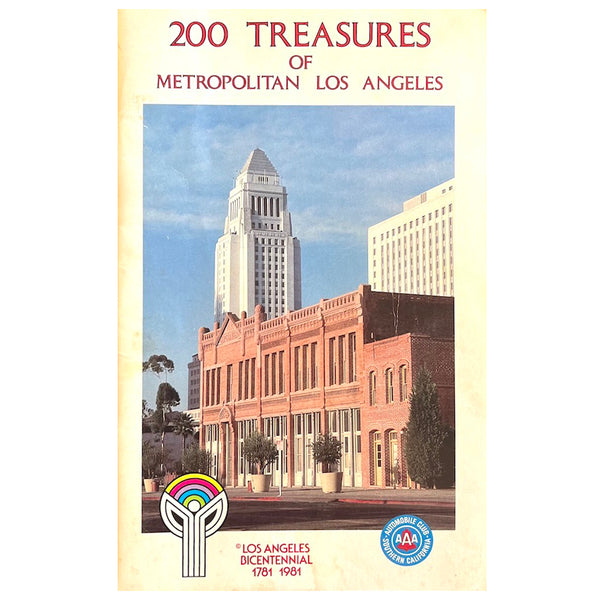 200 Treasures of Bicentennial Los Angeles - Vintage 1981