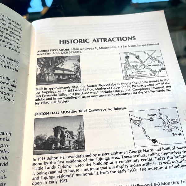 200 Treasures of Bicentennial Los Angeles - Vintage 1981
