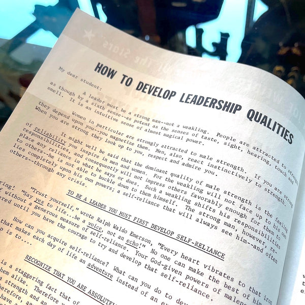 How To Develop Leadership Qualities - Vintage 1959