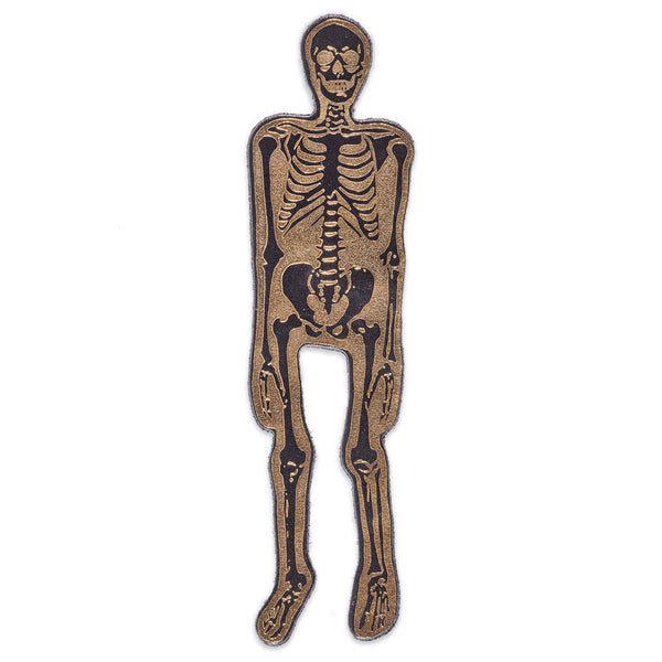 Leather Skeleton Bookmark